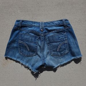 Joe's Jeans Medium Light Wash Denim Cut Off Shorts Womens Size 29